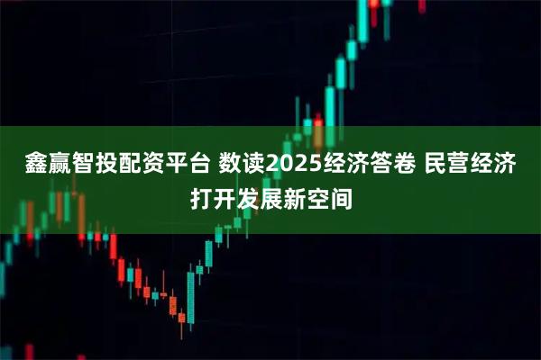 鑫赢智投配资平台 数读2025经济答卷 民营经济打开发展新空间